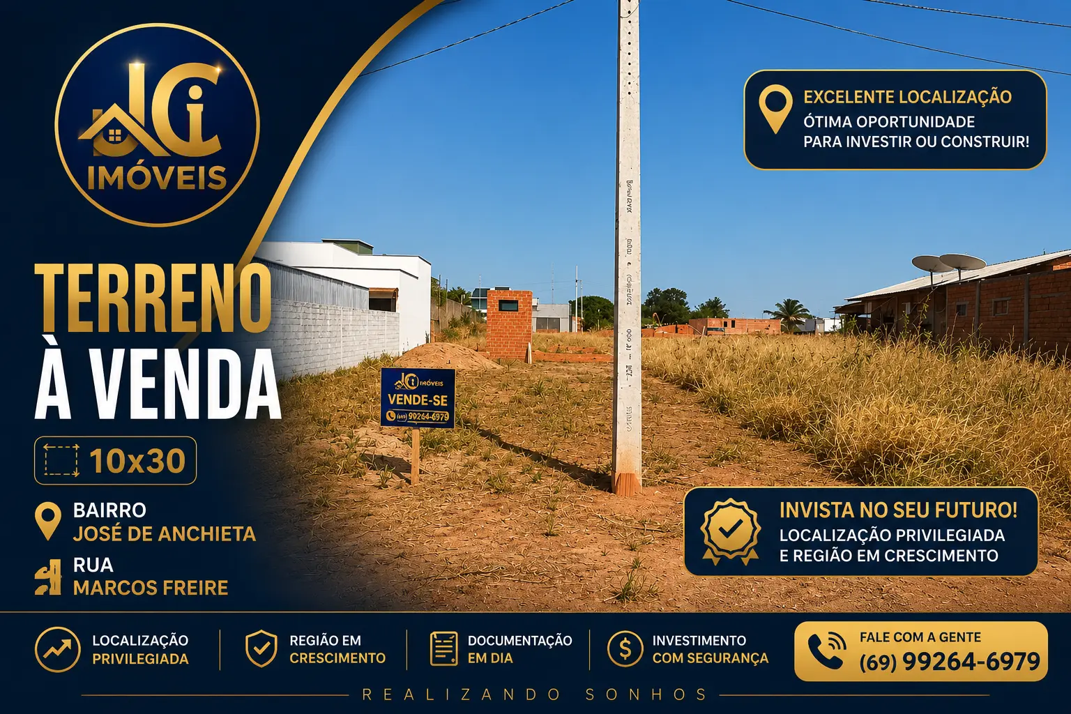Terreno a Venda  Lote 13 Quadra 192 Setor 003