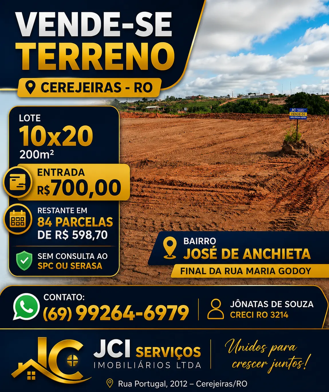 Terreno à Venda - Espaço Rodrigues Lote 04 Quadra 196 Setor 003