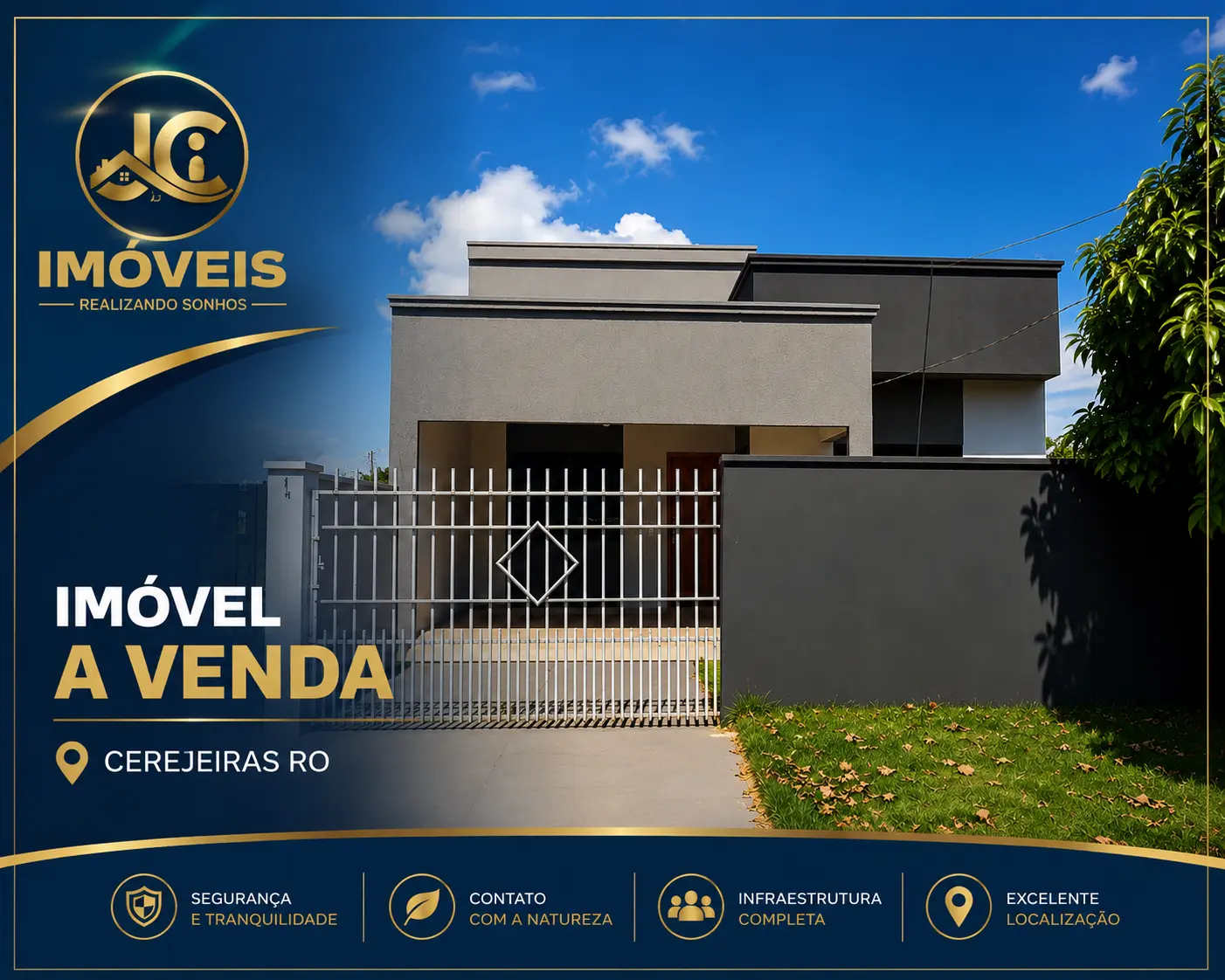 Casa a venda em Cerejeiras RO - Rua Aracaju 